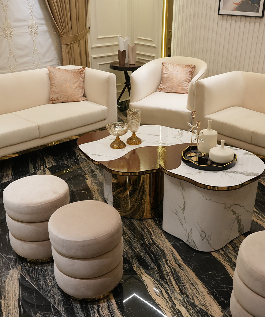 Wylee Upholstered Pouf - Image 3