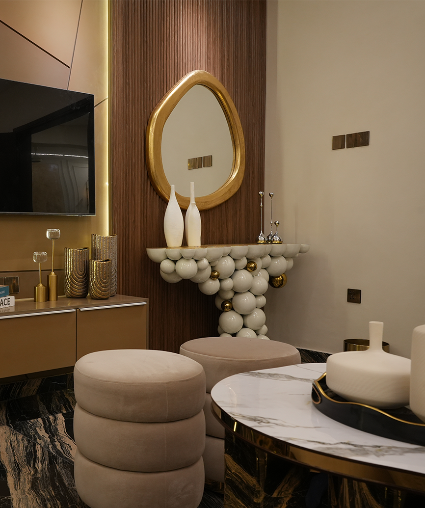 Wylee Upholstered Pouf - Image 4