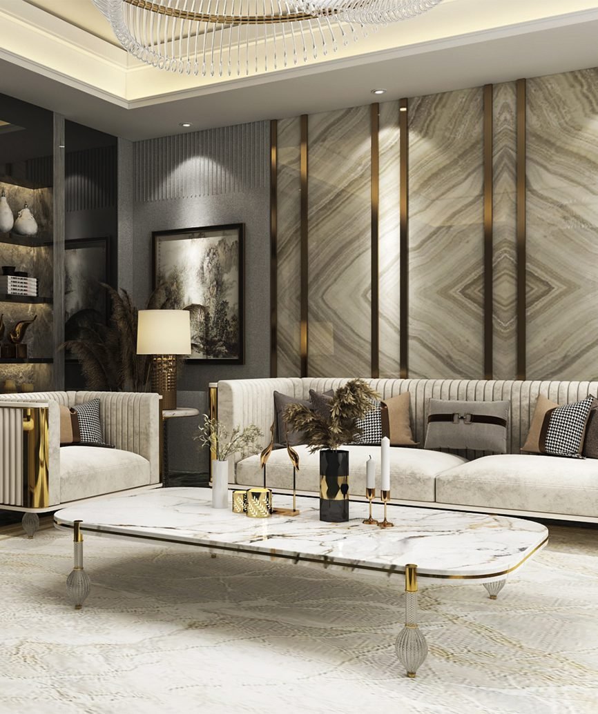 Gilded Riadiance Sofa - Image 3